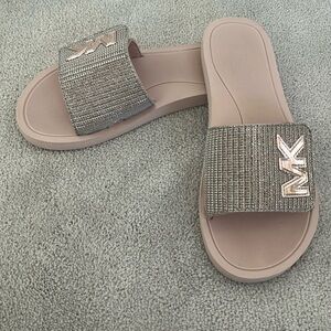Gently Used MICHAEL Michael Kors Embellished, Adjustable Slide